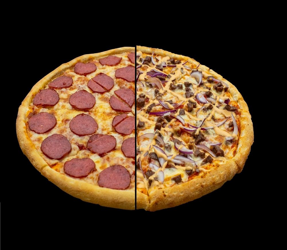 Половинки - Пицца с доставкой