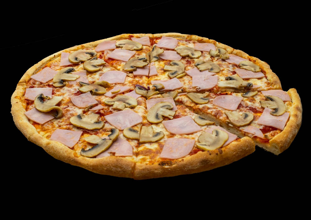 Грибы ветчина - Пицца с доставкой